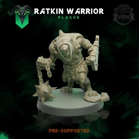 Ratkin Warrior #1 (28mm)