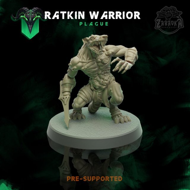 Ratkin Warrior #2 (28mm) Ratkin Warrior #2 (28mm)