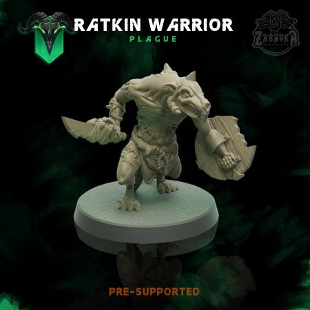 Ratkin Warrior #3  (28mm)