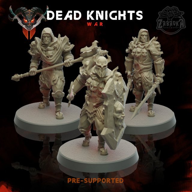 Set of Dead Knights (32mm) Set of Dead Knights (32mm)