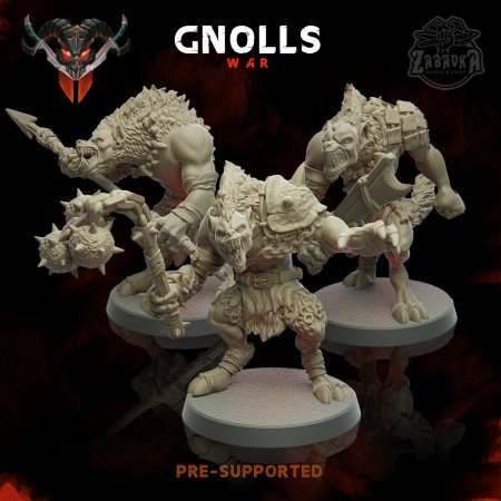 Set of Gnolls (32mm)