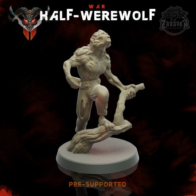 Half-Werewolf #1 (32mm) Half-Werewolf #1 (32mm)