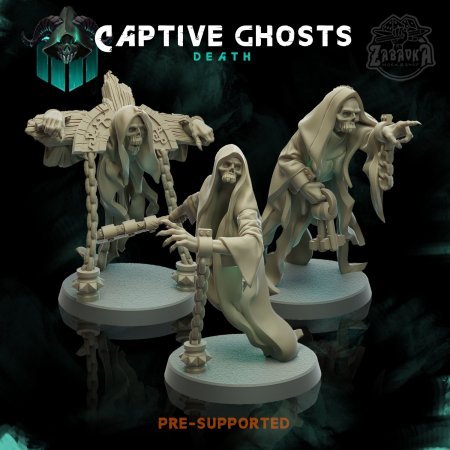 Set of Captive Ghosts (32mm)