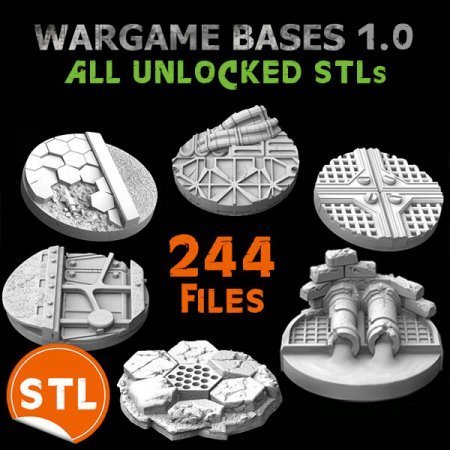 All Unlocked STLs (244 files)
