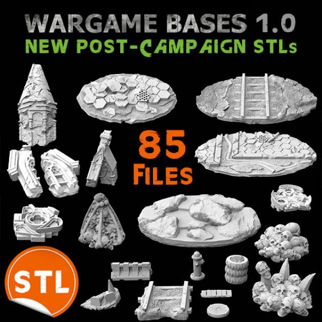 New Post-Campaign STLs (85 files)