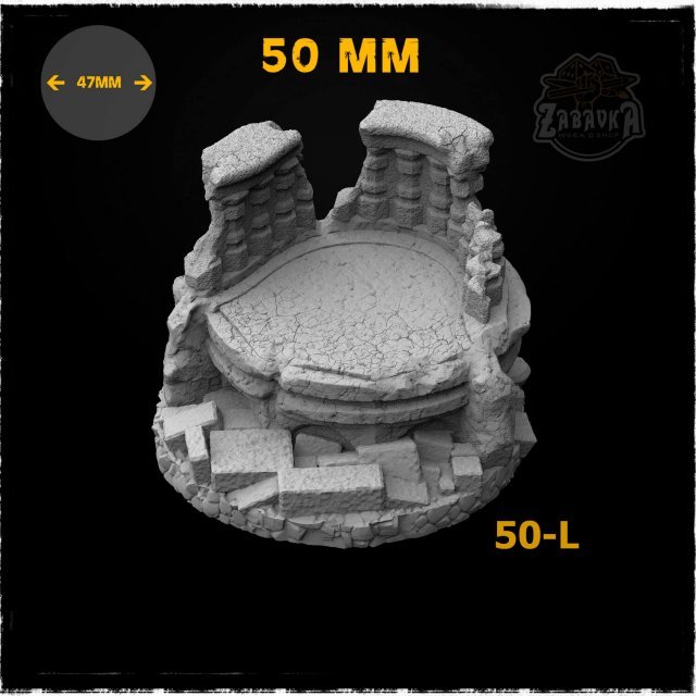 Gothic Ruins Resin Base Toppers - Core Set