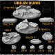 Urban Ruins Resin Base Toppers - Extra Sizes