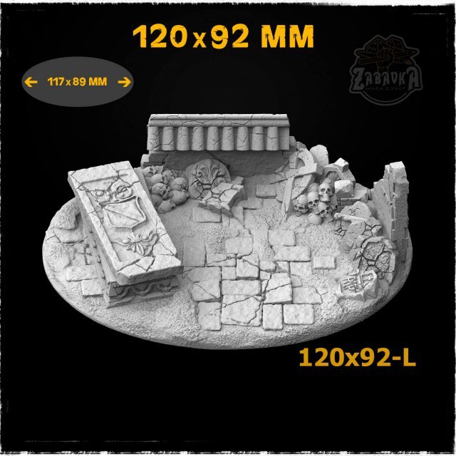 Graveyard Resin Base Toppers - Extra Set (12 items)