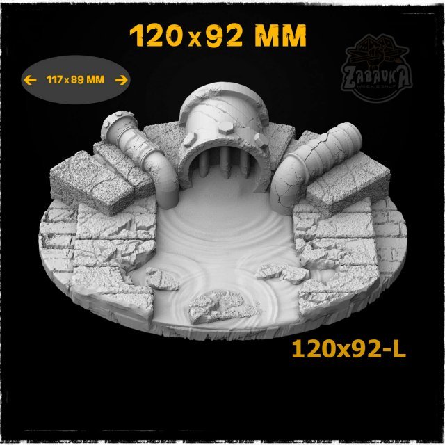 Sewers Resin Base Toppers - Extra Sizes