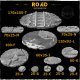 Road Resin Base Toppers - Extra Sizes