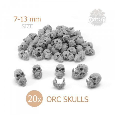 Orc Skulls 20 (28mm)