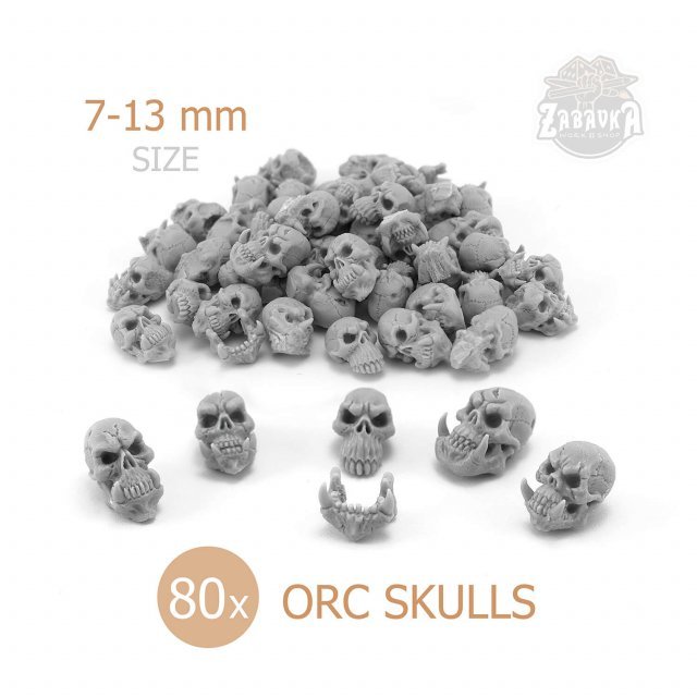 Orc Skulls 80 (28mm)