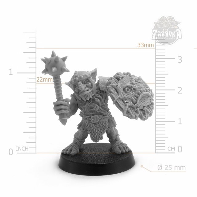 Goblin Barbarian-2 (25mm)