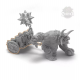 Giant Troll (54mm) + Goblin Cart (25mm)