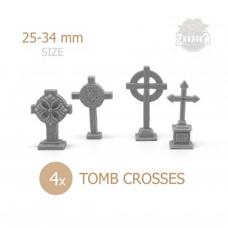 Tomb crosses (4 items)