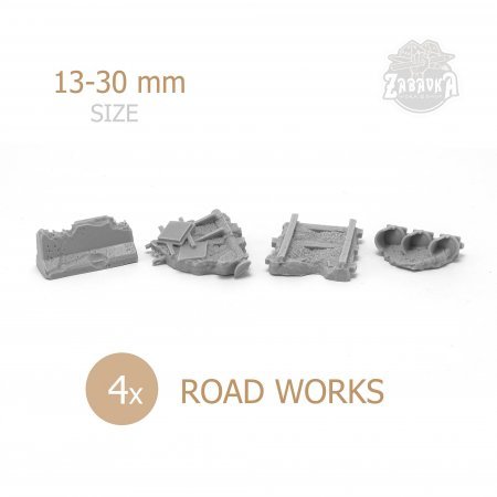 Road works (4 items)
