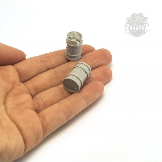 Metall Barrel - Scenery Elements (2 items)