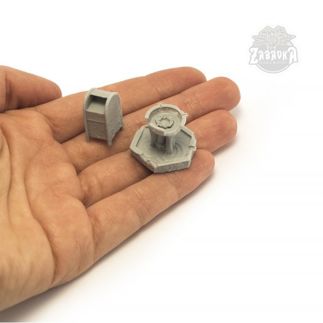 Urban Ruins Set - Scenery Elements (12 items)