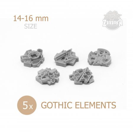 Gothic elements - Scenery Elements (5 items)
