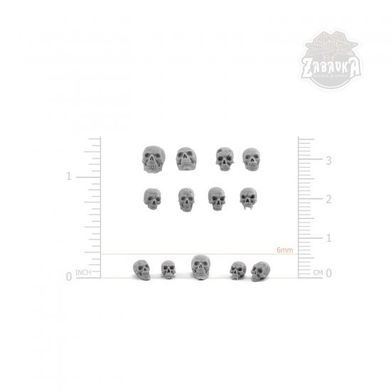 Resin Skulls (28-32mm) Resin Skulls (28-32mm)