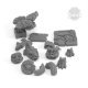 Set of Bases and Terrain elements from the Japanese Warrior Cats Set of Bases and Terrain elements from the Japanese Warrior Cats