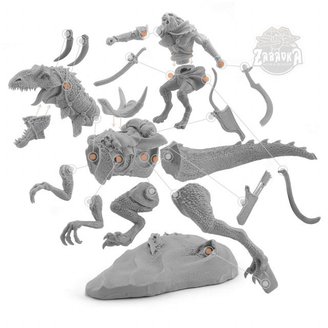 Raptor Rider (54mm) - 8 PCS LEFT