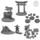 Set of Bases and Terrain elements from the Japanese Warrior Cats Set of Bases and Terrain elements from the Japanese Warrior Cats