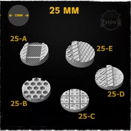 Cargo - 25mm Resin Base Toppers (5 items)
