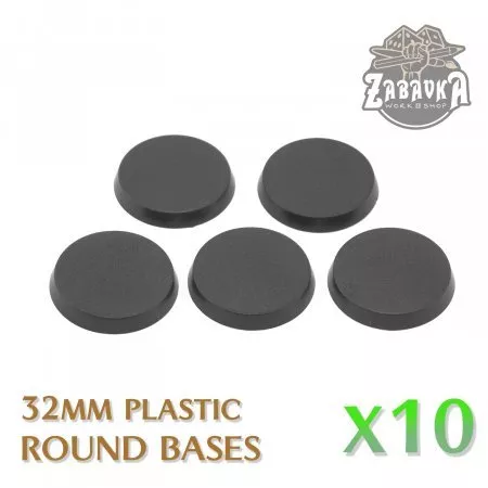 32mm - Round Bases (10 PCs)