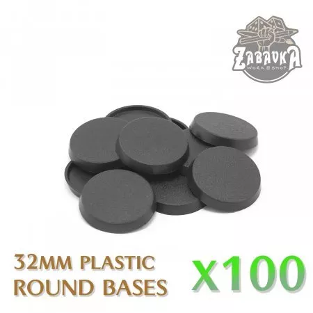 32mm - Round Bases (100 PCs)
