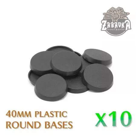 40mm - Round Bases (10 PCs)