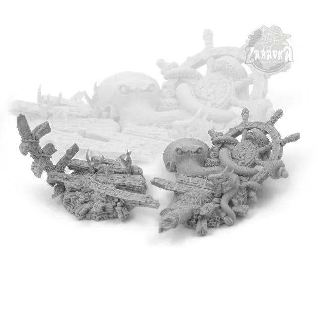 Set of the Bases - Octopus (28mm)