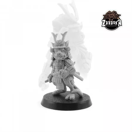 Samurai Cat (32mm)