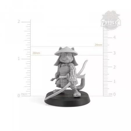 Kodzusu-Warrior Cat (28mm)