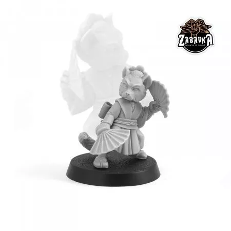 Gunsan Onana-Bugeisha Cat (28mm)