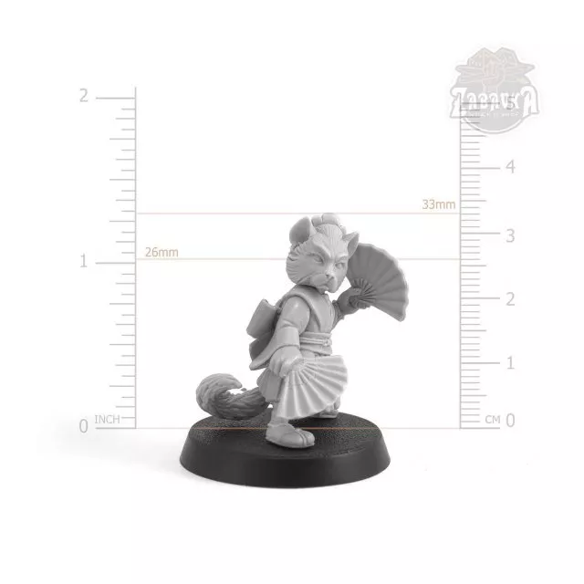 Gunsan Onana-Bugeisha Cat (28mm)