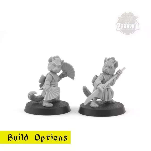Gunsan Onana-Bugeisha Cat (28mm)
